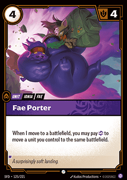 Fae Porter - Spiritforged (Common) [SFD-125] Image principale du produit
