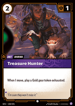 Treasure Hunter - Spiritforged (Common) [SFD-130] Main image