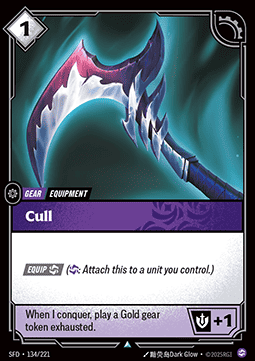 Cull - Spiritforged (Uncommon) [SFD-134] Hoofdafbeelding