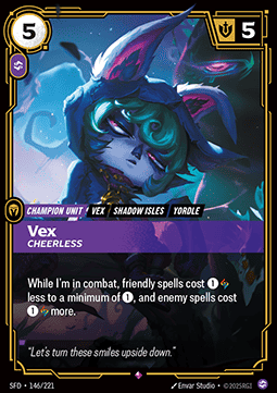 Vex, Cheerless - Spiritforged (Rare) [SFD-146] Immagine principale del prodotto