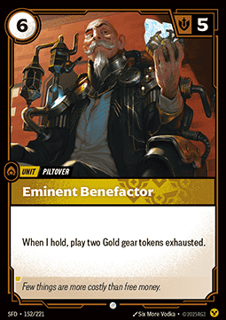 Eminent Benefactor - Spiritforged (Common) [SFD-152] Immagine principale del prodotto