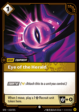 Eye of the Herald - Spiritforged (Common) [SFD-153] Immagine principale del prodotto