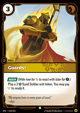 Guards! - Spiritforged (Common) [SFD-154] Immagine principale del prodotto