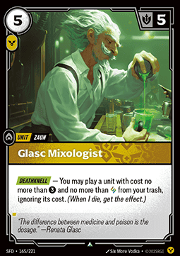 Glasc Mixologist - Spiritforged (Uncommon) [SFD-165] Hoofdafbeelding
