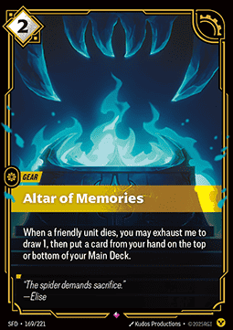 Altar of Memories - Spiritforged (Rare) [SFD-169] Hoofdafbeelding