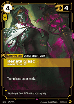 Renata Glasc, Industrialist (V.1 - Rare) - Spiritforged (Rare) [SFD-171] Hauptbild