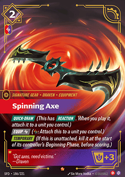 Spinning Axe - Spiritforged (Epic) [SFD-186] Immagine principale del prodotto
