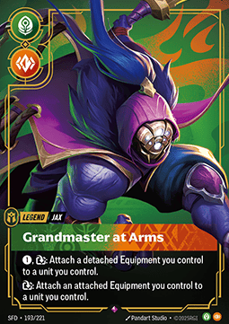 Jax, Grandmaster at Arms (V.1 - Rare) - Spiritforged (Rare) [SFD-193] Hoofdafbeelding