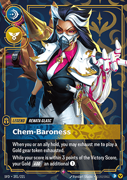 Renata Glasc, Chem-Baroness (V.1 - Rare) - Spiritforged (Rare) [SFD-201] Immagine principale del prodotto