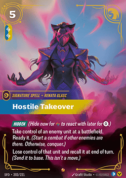 Hostile Takeover - Spiritforged (Epic) [SFD-202] Immagine principale del prodotto
