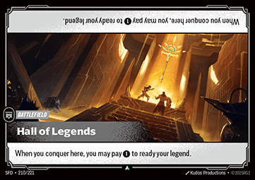 Hall of Legends - Spiritforged (Uncommon) [SFD-210] Immagine principale del prodotto