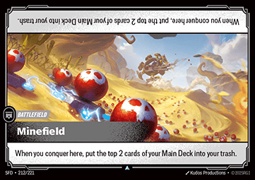 Minefield - Spiritforged (Uncommon) [SFD-212] Immagine principale del prodotto