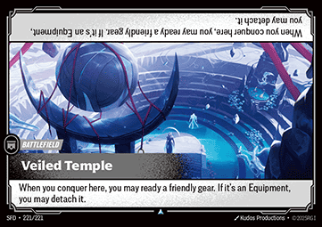 Veiled Temple - Spiritforged (Uncommon) [SFD-221] Hauptbild
