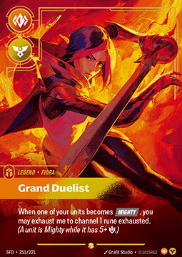 Fiora, Grand Duelist (V.2 - Showcase) - Spiritforged (Showcase) [SFD-251] Imagen principal del producto