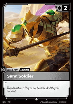 Sand Soldier - Spiritforged (Common) [SFD-T02] Hauptbild