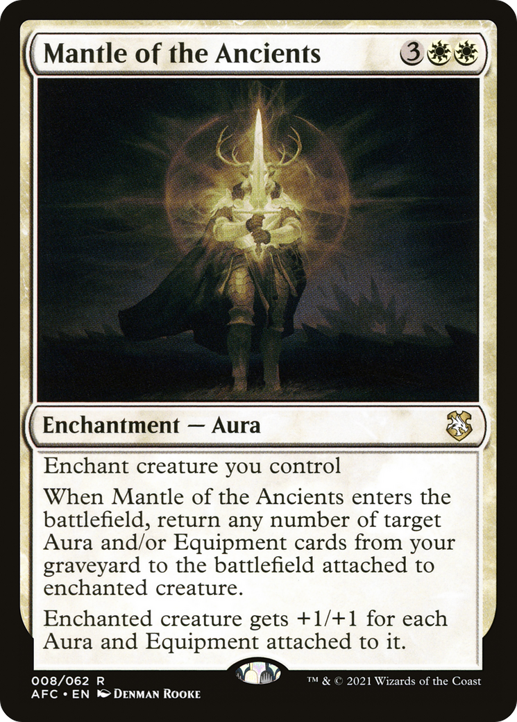 Mantle of the Ancients – Commander: Adventures in the Forgotten Realms 8 – Magic: The Gathering single card Hauptbild