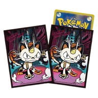 64 Japanse Pokémon-sleeves met Meowth in Premium Gloss uit Nihil Zero