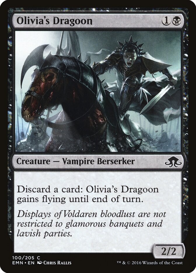 Olivia's Dragoon - Eldritch Moon (Common) [EMN-100] Imagen principal del producto