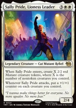 Sally Pride, Lioness Leader - Teenage Mutant Ninja Turtles (Rare) [TMT-24] Hauptbild