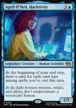 April O'Neil, Hacktivist - Teenage Mutant Ninja Turtles (Rare) [TMT-29] Hauptbild