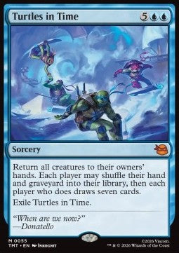 Turtles in Time - Teenage Mutant Ninja Turtles (Mythic) [TMT-55] Hauptbild