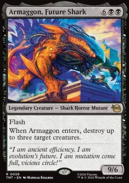 Armaggon, Future Shark - Teenage Mutant Ninja Turtles (Rare) [TMT-58] Hauptbild