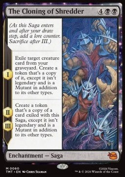 The Cloning of Shredder - Teenage Mutant Ninja Turtles (Mythic) [TMT-60] Main image