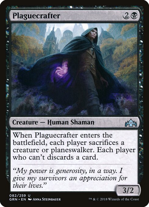 Plaguecrafter – Guilds of Ravnica (GRN-82) Magic: The Gathering card