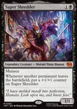 Super Shredder - Teenage Mutant Ninja Turtles (Mythic) [TMT-83] Hauptbild