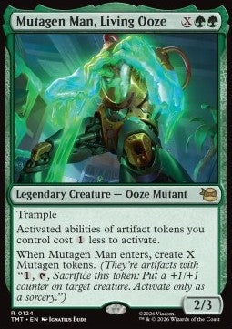 Mutagen Man, Living Ooze - Teenage Mutant Ninja Turtles (Rare) [TMT-124] Hauptbild