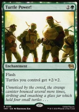 Turtle Power! - Teenage Mutant Ninja Turtles (Rare) [TMT-135] Hauptbild