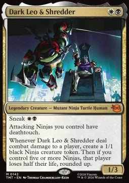 Dark Leo & Shredder - Teenage Mutant Ninja Turtles (Mythic) [TMT-142] Image principale du produit