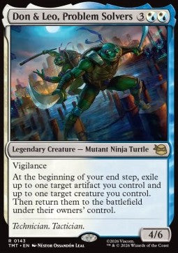 Don & Leo, Problem Solvers - Teenage Mutant Ninja Turtles (Rare) [TMT-143] Main image