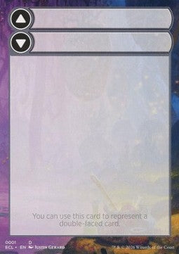 Double-Faced Helper Card - Lorwyn Eclipsed: Tokens (Token) [TECL-F1] Imagen principal del producto