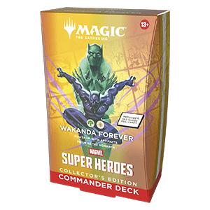 Commander: Magic: The Gathering | Marvel Super Heroes: "Wakanda Forever" Commander Deck: Collector's Edition Hoofdafbeelding