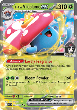 Erika's Vileplume ex - Ascended Heroes (Double Rare) [ASC-003] Hauptbild