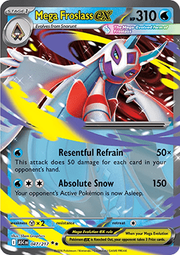 Mega Froslass ex - Ascended Heroes (Double Rare) [ASC-047] Hauptbild