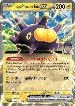 Hop's Pincurchin ex - Ascended Heroes (Double Rare) [ASC-068] Imagen principal del producto