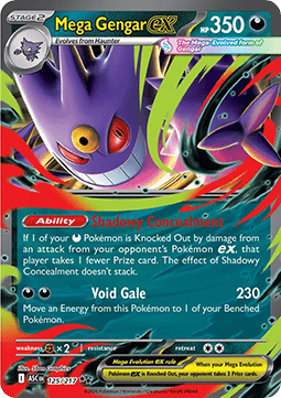 Mega Gengar ex - Ascended Heroes (Double Rare) [ASC-125] Hauptbild