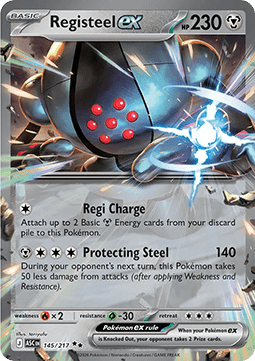 Registeel ex - Ascended Heroes (Double Rare) [ASC-145] Imagen principal del producto