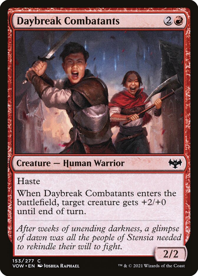 Daybreak Combatants - Innistrad: Crimson Vow (Common) [VOW-153] Main image