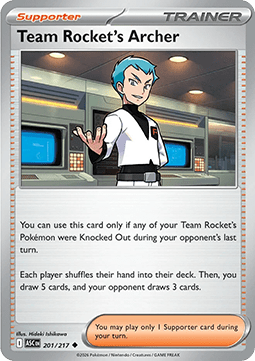 Team Rocket's Archer - Ascended Heroes (Uncommon) [ASC-201] Hauptbild
