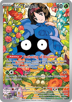 Erika's Tangela - Ascended Heroes (Illustration Rare) [ASC-218] Imagen principal del producto