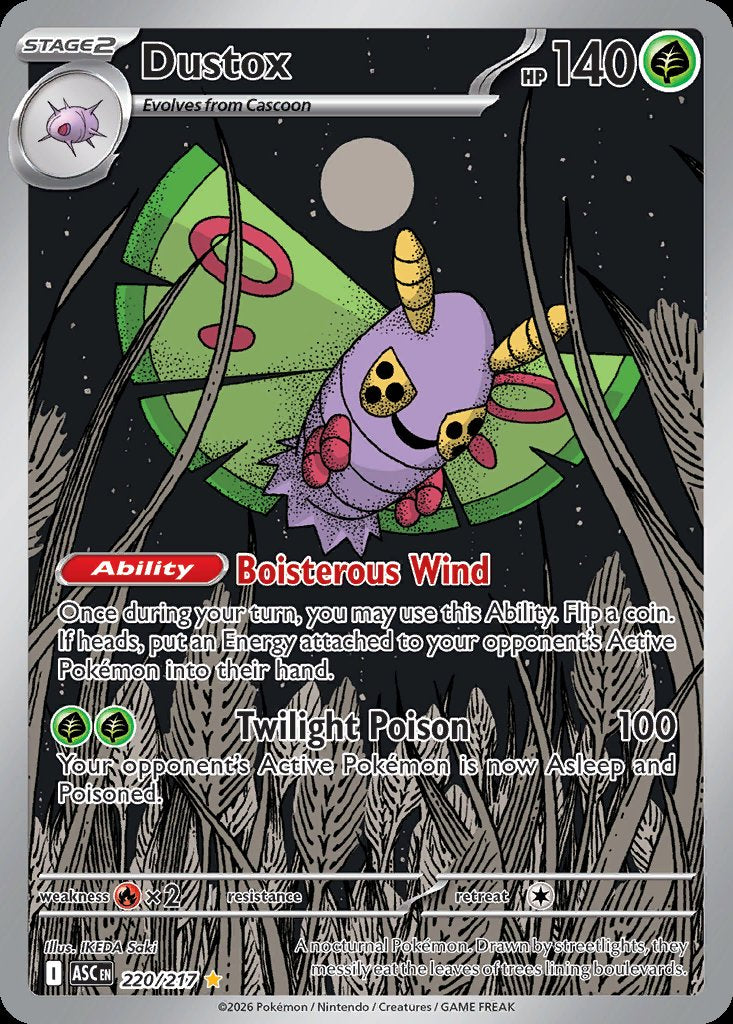 Dustox - Ascended Heroes (Illustration Rare) [ASC-220] Imagen principal del producto