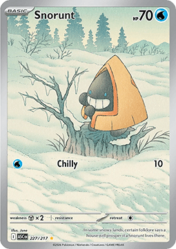 Snorunt - Ascended Heroes (Illustration Rare) [ASC-227] Imagen principal del producto