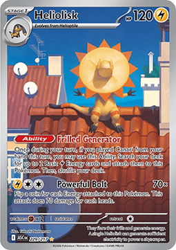 Heliolisk - Ascended Heroes (Illustration Rare) [ASC-229] Imagen principal del producto