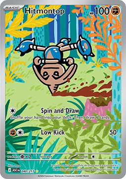 Hitmontop - Ascended Heroes (Illustration Rare) [ASC-240] Hauptbild