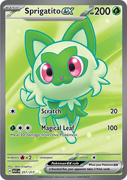 Sprigatito ex - Ascended Heroes (Ultra Rare) [ASC-251] Hauptbild