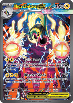 Mega Eelektross ex - Ascended Heroes (Special Illustration Rare) [ASC-278] Imagen principal del producto