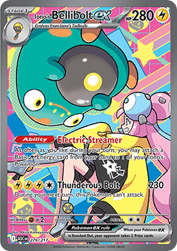 Iono's Bellibolt ex - Ascended Heroes (Special Illustration Rare) [ASC-279]